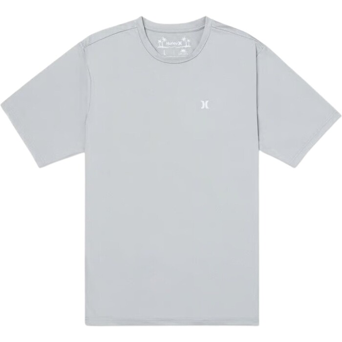 2024 Hurley Hybrid UPF Kurzarm-T-Shirt MAT0000990 - Light Stone Grey